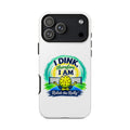 Pickleball Phone Case – “I Dink Therefore I Am” Protective Phone Cover