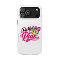 Pickled Pink Tough Phone Case — Cute Retro Pickle Design