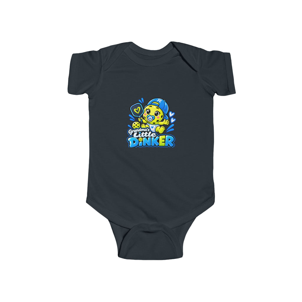 Cute Drinker Baby Bodysuit — Playful Duckling Graphic Infant Onesie