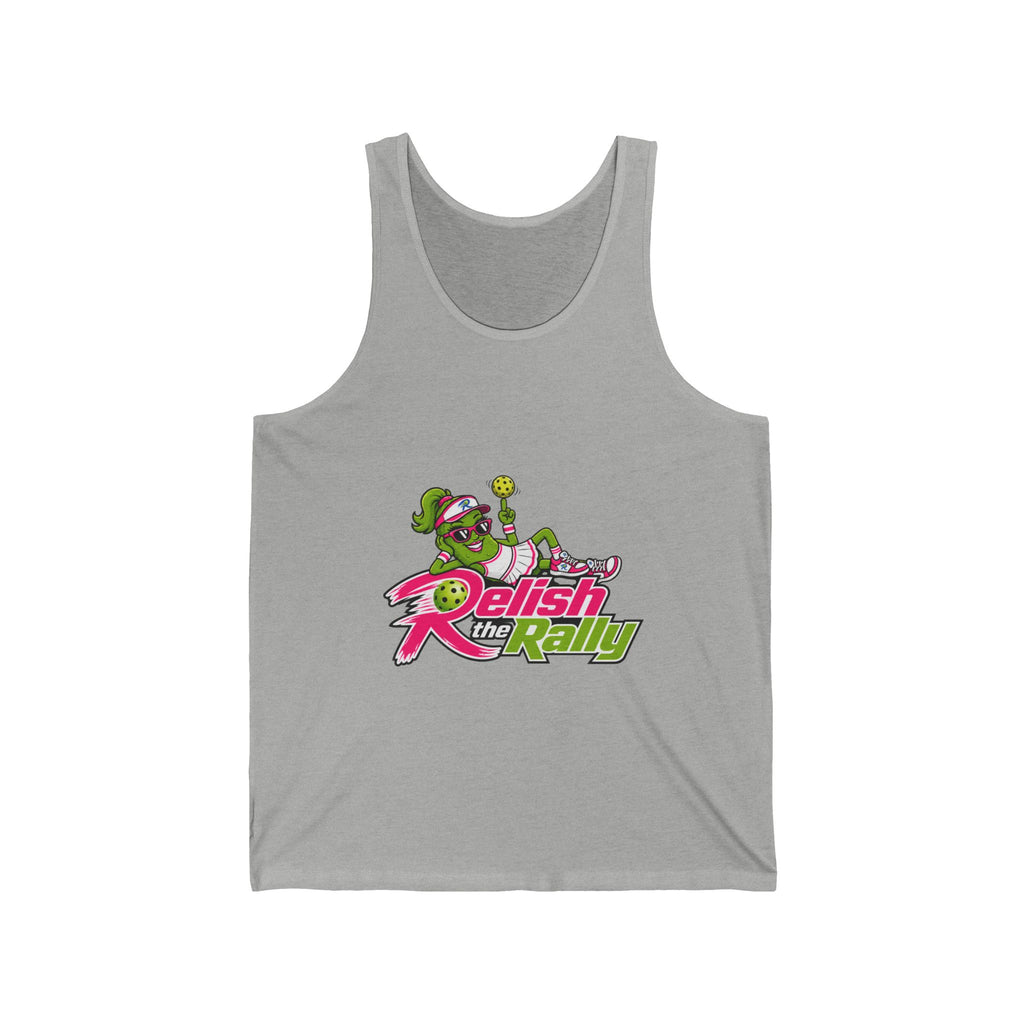 Relish the Rally Tank Top — Retro Racing Frog Graphic Tank