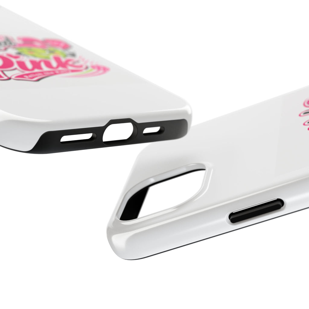 Pickled Pink Tough Phone Case — Cute Retro Pickle Design