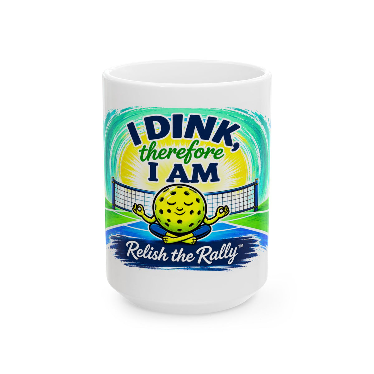 Pickleball Coffee Mug, (11oz, 15oz)