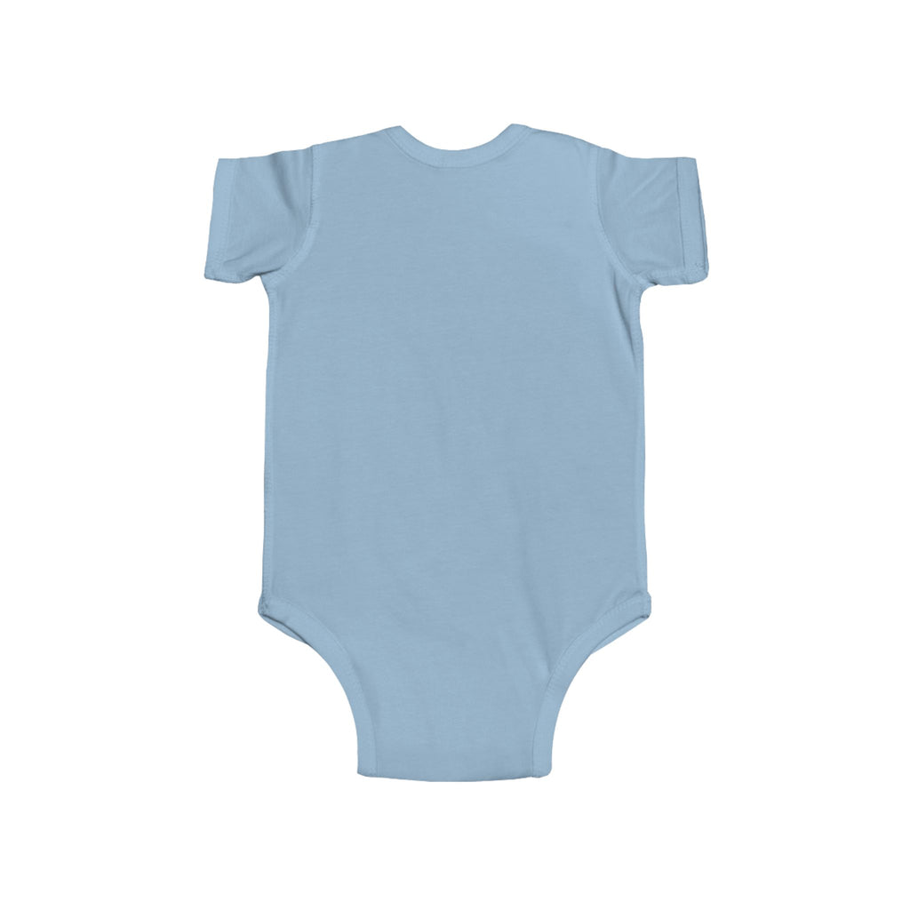 Cute Drinker Baby Bodysuit — Playful Duckling Graphic Infant Onesie