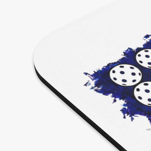 Pickleball Flag Mouse Pad — American Pickleball Paddle & Ball Desk Mat